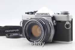 Near MINT Olympus OM-2 Film Camera F. Zuiko AUTO-S 50mm F1.8 Lens From JAPAN