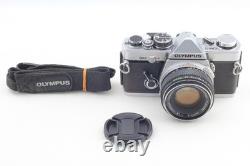Near MINT Olympus OM-2 Film Camera F. Zuiko AUTO-S 50mm F1.8 Lens From JAPAN
