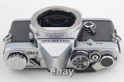 Near MINT Olympus OM-2 Film Camera F. Zuiko AUTO-S 50mm F1.8 Lens From JAPAN