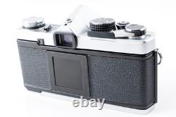 Near MINT Olympus OM-2 Silver 35mm Film Camera 50mm f/1.8 Lens From JAPAN