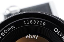 Near MINT Olympus OM-2 Silver 35mm Film Camera 50mm f/1.8 Lens From JAPAN