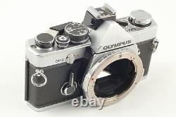 Near MINT Olympus OM-2 Silver Camera Body + Auto-S 50mm f/1.8 Lens From JAPAN