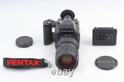 Near MINT Pentax 645 6x4.5 Film Camera SMC A 80-160mm f/4.5 Lens From JAPAN