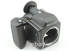 Near. MINT Pentax 645 MF Film Camera A-lens 45-85 f4.5 & film back from JAPAN
