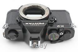 Near MINT Pentax K2 Black Film Camera smc PENTAX-M 12.8 28mm Lens From JAPAN
