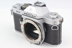 Near MINT Pentax K2 Film Camera SMC Pentax 55mm F/1.8 Lens From Japan
