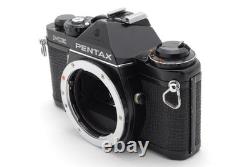 Near MINT Pentax ME Black 35mm SLR Film Camera SMC M 50mm F1.7 Lens From JAPAN
