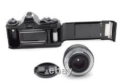 Near MINT Pentax ME Black 35mm SLR Film Camera SMC M 50mm F1.7 Lens From JAPAN