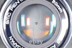 Near MINT Pentax ME Black 35mm SLR Film Camera SMC-M 50mm F1.7 Lens From Japan