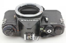 Near MINT Pentax ME Black 35mm SLR Film Camera SMC-M 50mm F1.7 Lens From Japan