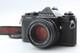 Near MINT Pentax ME Black 35mm SLR Film Camera SMC-M 50mm F2 Lens From JAPAN