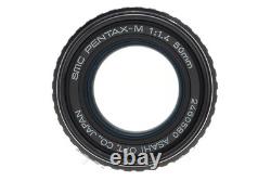 Near MINT Pentax MX SLR 35mm Film Camera SMC Pentax 50mm f/1.4 Lens From JAPAN