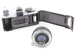 Near MINT Pentax MX SLR 35mm Film Camera SMC Pentax-M 50mm f/1.7 Lens JAPAN