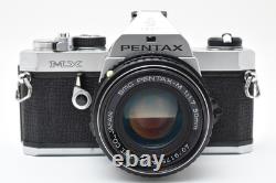 Near MINT Pentax MX Silver 35mm Film Camera SMC Pentax-M 50mm f/1.7 Lens JAPAN Near MINT Pentax MX Silver 35mm Film Camera SMC Pentax-M 50mm f/1.7 Lens JAPAN