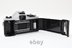 Near MINT Pentax MX Silver 35mm Film Camera SMC Pentax-M 50mm f/1.7 Lens JAPAN