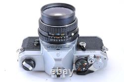 Near MINT Pentax MX silve SLR 35mm Film Camera SMC M 50mm f1.7 Lens JAPAN#5395