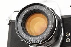 Near MINT? Pentax SL SLR 35mm Film Camera Super Takumar 55mm F1.8 Lens JAPAN