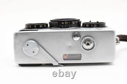 Near MINT? Rollei 35 S Film Camera Zeiss Sonnar 40mm f/2.8 Lens From Japan
