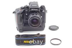 Near MINT SN241xxxx Nikon F4 35mm Film Camera SLR Body AF 35-70mm Lens JAPAN