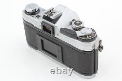 Near MINT + Strap Canon AE-1 Silver Film Camera + FD 50mm f1.4 Lens From JAPAN