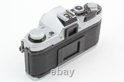 Near MINT + Strap Canon AE-1 Silver Film Camera + FD 50mm f1.4 Lens From JAPAN