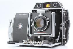 Near MINT Topcon Horseman 980 Film Camera 105mm f3.5 Late Lens 10EXP 120 JAPAN