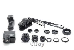 Near MINT in BOX? Pentax Auto 110 SLR Film Camera 3Lens & Flash Winder Set JAPAN