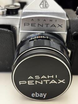 Near MINT in CASE? Pentax S3 SLR 35mm Film Camera 55mm F/1.8 Lens JAPAN