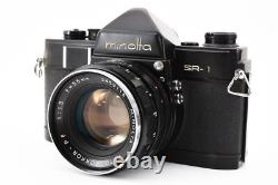 Near MINT withCASE? Minolta SR-1 SLR 35mm Film Camera 55mm F/1.8 Lens JAPA