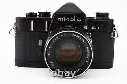Near MINT withCASE? Minolta SR-1 SLR 35mm Film Camera 55mm F/1.8 Lens JAPA