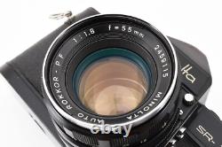 Near MINT withCASE? Minolta SR-1 SLR 35mm Film Camera 55mm F/1.8 Lens JAPA