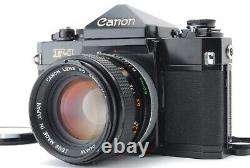 Near MINT withCase Canon F-1 Film Camera FD 50mm f1.4 S. S. C. SSC Lens From JAPAN