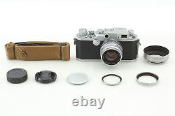 Near MINT withHOOD Canon IV Sb2 35mm film Camera 50mm f/1.8 Lens From JAPAN