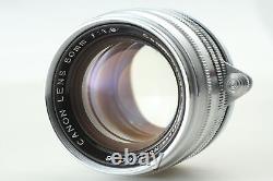 Near MINT withHOOD Canon IV Sb2 35mm film Camera 50mm f/1.8 Lens From JAPAN