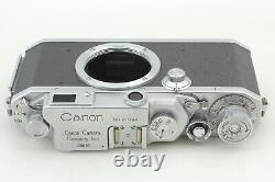 Near MINT withHOOD Canon IV Sb2 35mm film Camera 50mm f/1.8 Lens From JAPAN