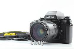 Near MINT withHOOD Nikon F4 black Body 35mm Film Camera AF 28-85mm Lens JAPAN