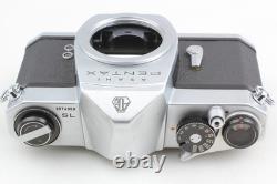 Near MINT with Meter Pentax SL SLR 35mm Film Camera Takumar 50mm F1.4 Lens JAPAN