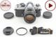 Near MINT with Strap Nikon FM Silver + Ai 50mm f/1.4 Lens Film Camera From JAPAN