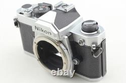 Near MINT with Strap Nikon FM Silver + Ai 50mm f/1.4 Lens Film Camera From JAPAN