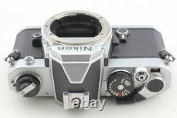 Near MINT with Strap Nikon FM Silver + Ai 50mm f/1.4 Lens Film Camera From JAPAN