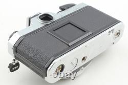 Near MINT with Strap Nikon FM Silver + Ai 50mm f/1.4 Lens Film Camera From JAPAN