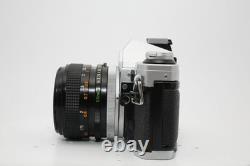 Near Mint Canon AE-1 Film Camera & FD 50mm SSC F1.4 Lens From JAPAN
