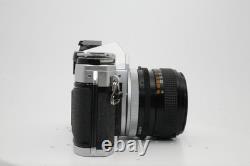 Near Mint Canon AE-1 Film Camera & FD 50mm SSC F1.4 Lens From JAPAN