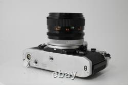 Near Mint Canon AE-1 Film Camera & FD 50mm SSC F1.4 Lens From JAPAN
