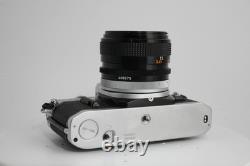 Near Mint Canon AE-1 Film Camera & FD 50mm SSC F1.4 Lens From JAPAN