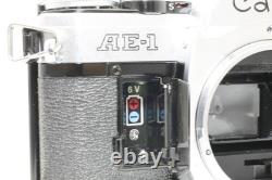 Near Mint Canon AE-1 Film Camera & FD 50mm SSC F1.4 Lens From JAPAN