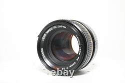Near Mint Canon AE-1 Film Camera & FD 50mm SSC F1.4 Lens From JAPAN