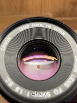 Near Mint ++ Canon FTb QL Black Film Camera FD 50mm F/1.8 S. C Standard Lens JP