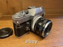 Near Mint ++ Canon FTb QL Film Camera FD 50mm F/1.8 Standard Lens From Japan