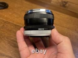 Near Mint ++ Canon FTb QL Film Camera FD 50mm F/1.8 Standard Lens From Japan